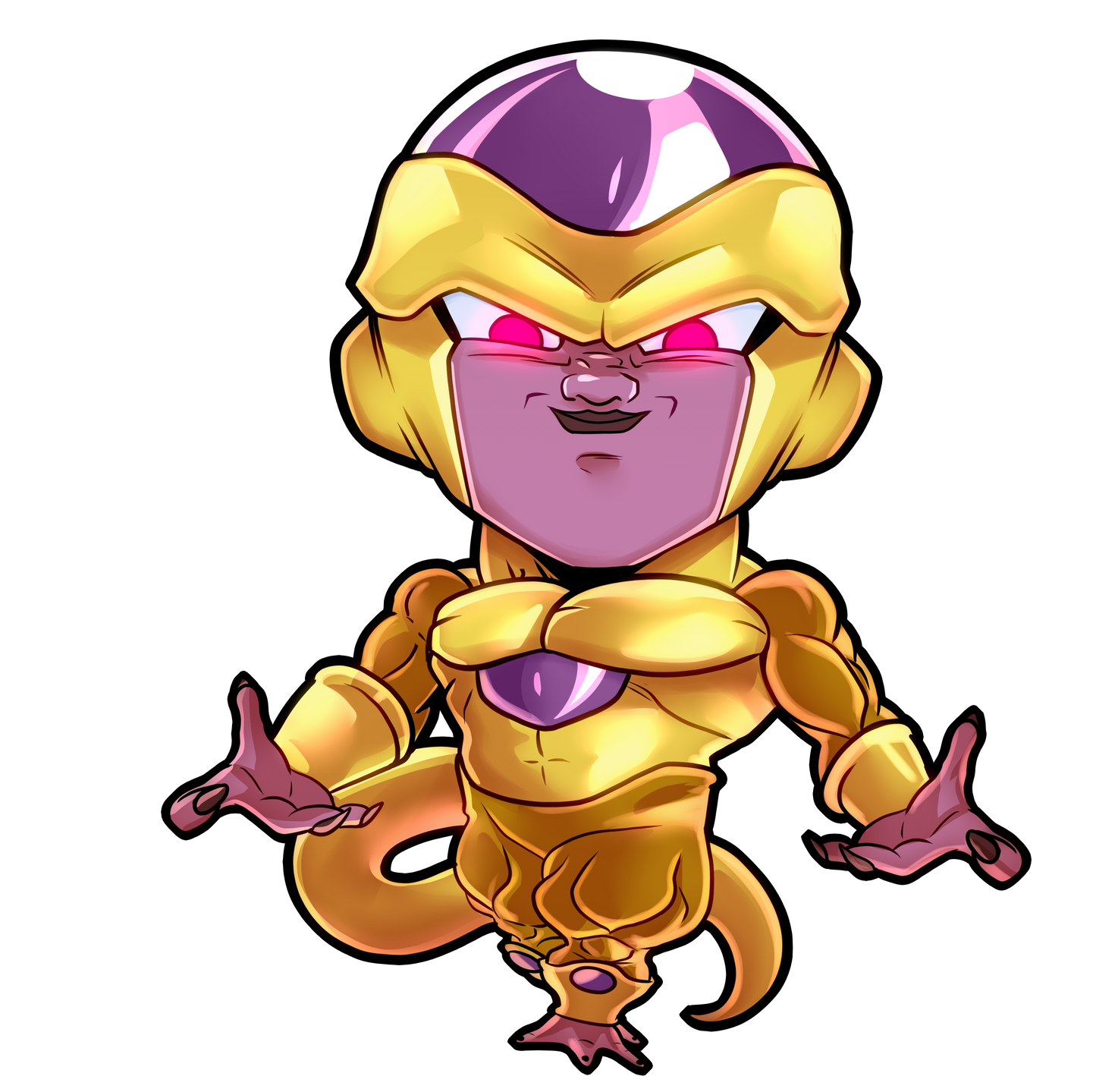 CHIBI PIN GOLDEN 🥶