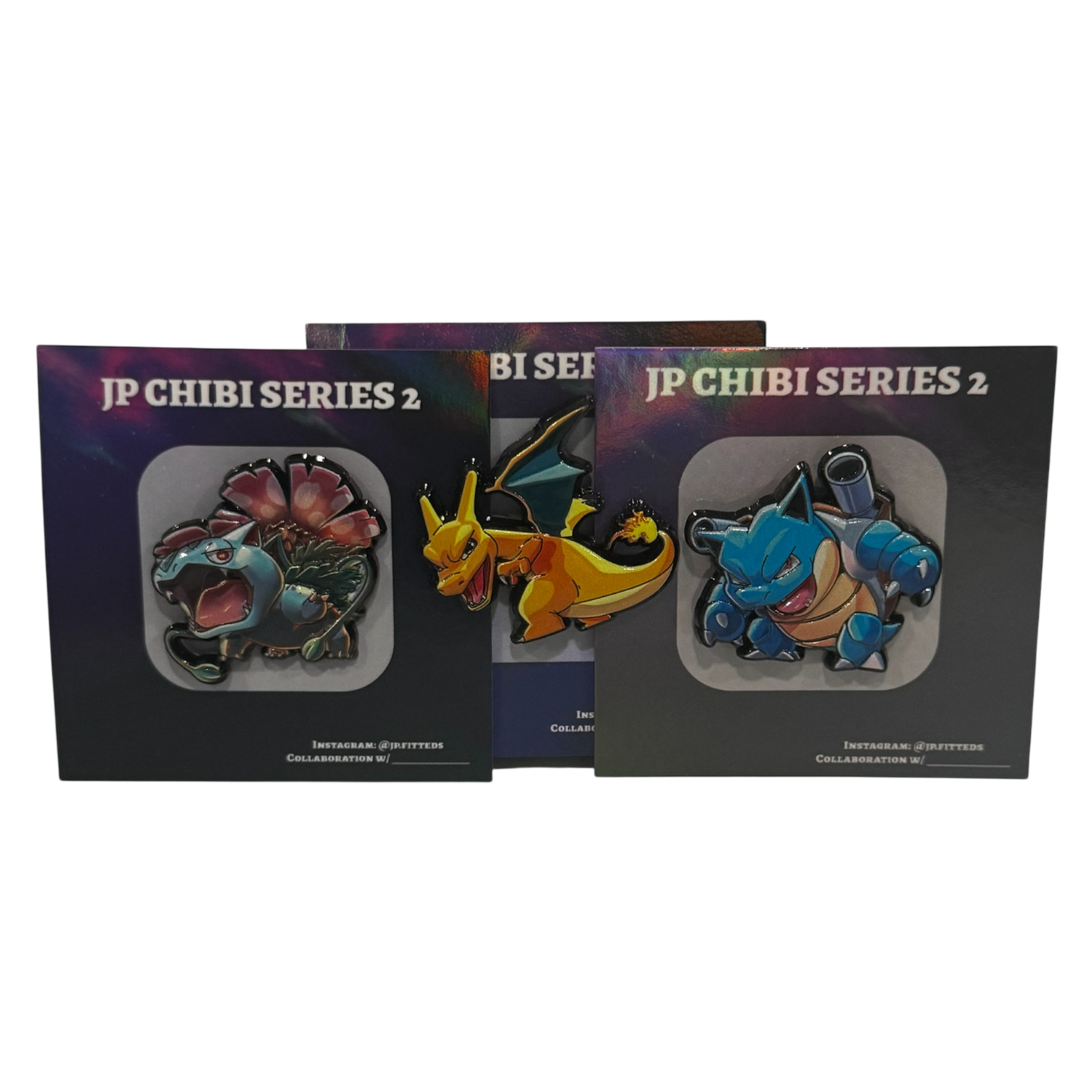 CHIBI 3D EFFECT PIN ( STARTER SET ) SINGLES OR BUNDLE