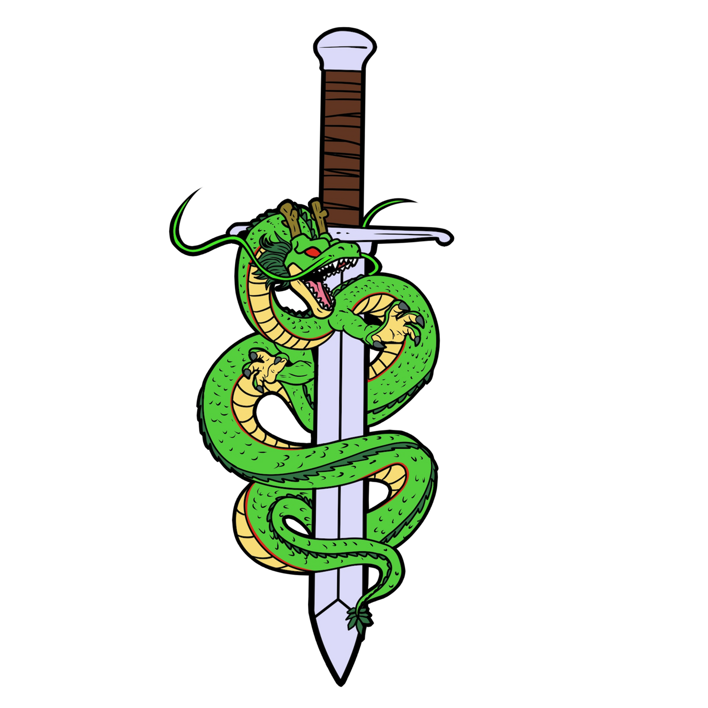 🗡️🐉 3D PIN