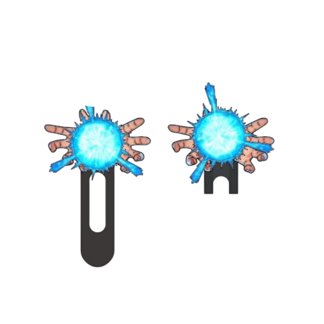 KAMEHA HAT CLIP (BLIP) SINGLES ( BLUE NOW AVAILABLE )