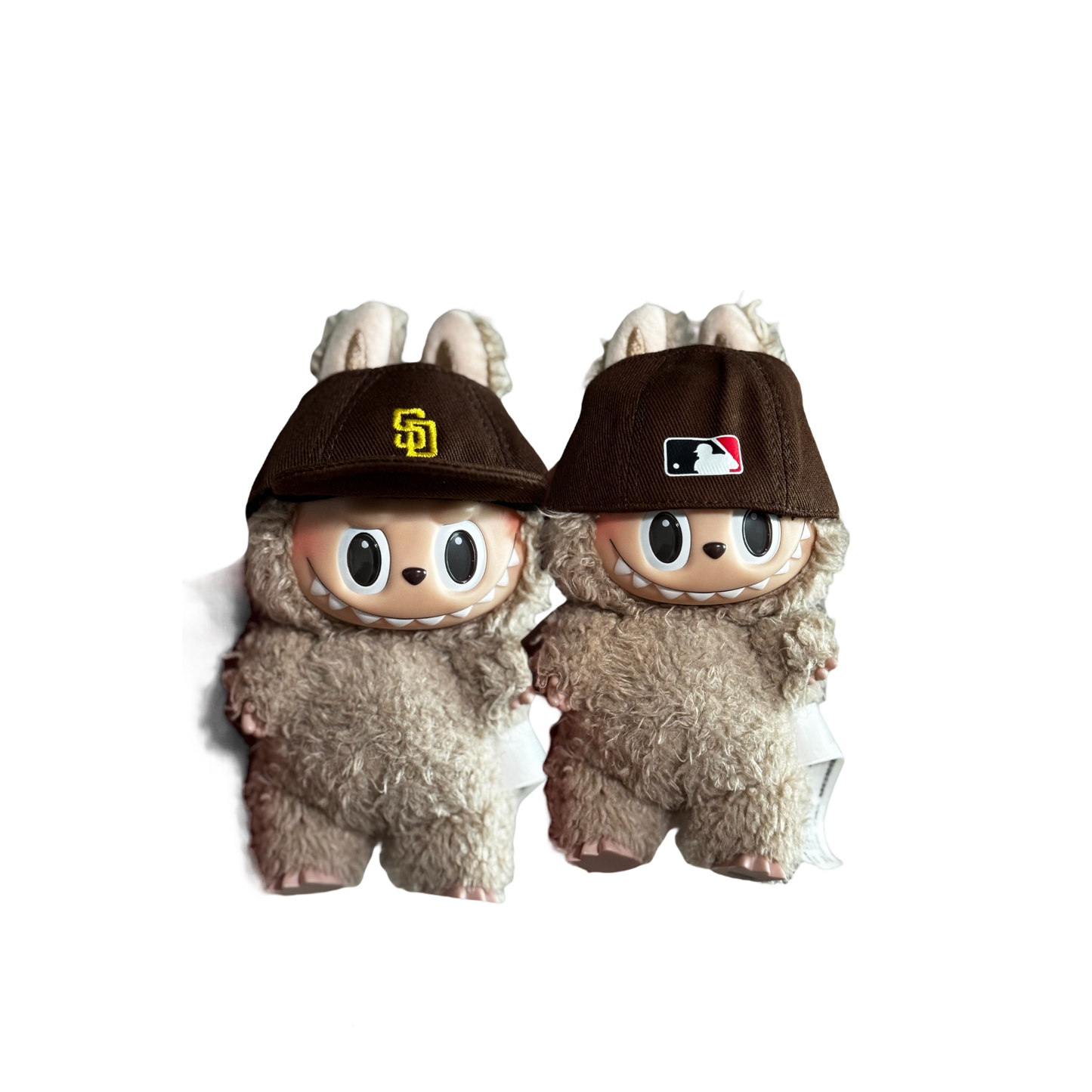 A SD LABUBU FITTED HAT BROWN
