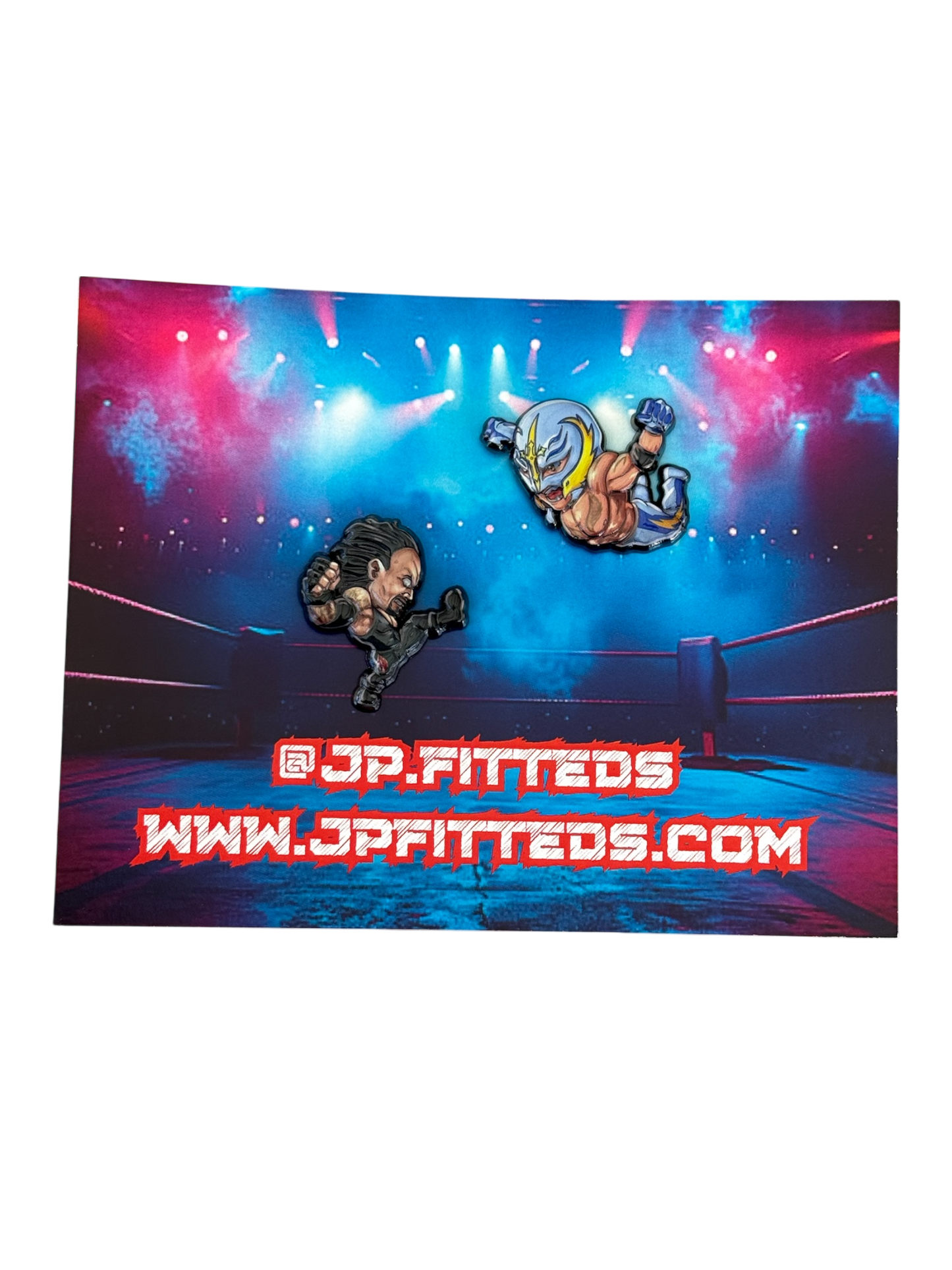 WRESTLER PACK PIN SET/ SINGLES