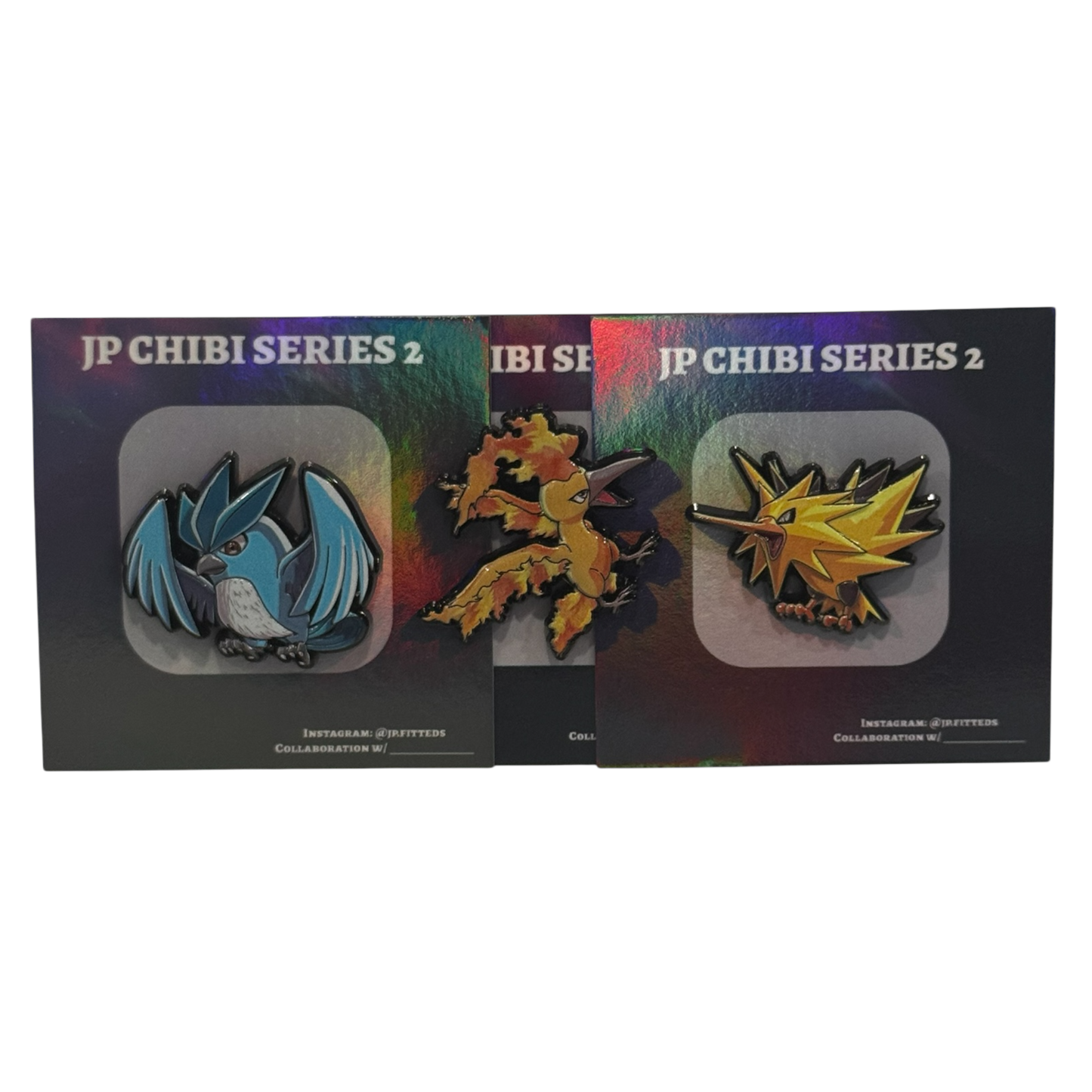 CHIBI 3D EFFECT PIN ( LEGENDARY BIRDS) SINGLES OR BUNDLE