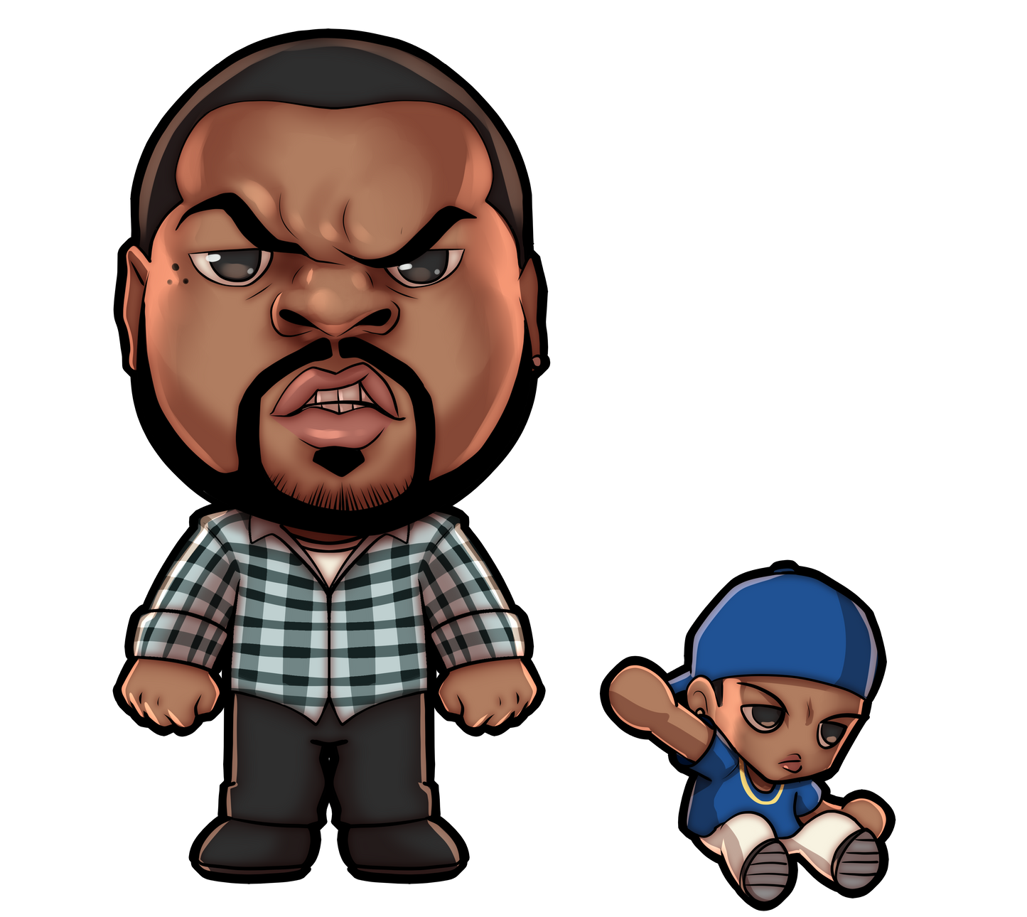 CRAIG AND SMOKEY PLUSH PIN SET PRE ORDER ( MEMORIAL PIN )