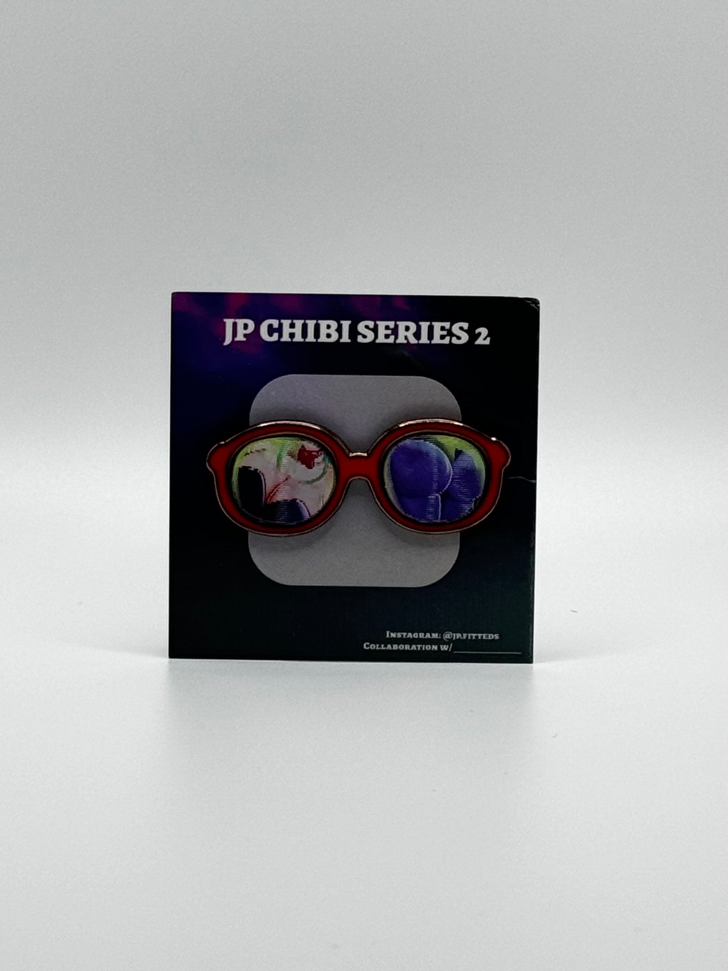 LENTICULAR EFFECT PIN GLASSES ( ROSHI / BULMA )