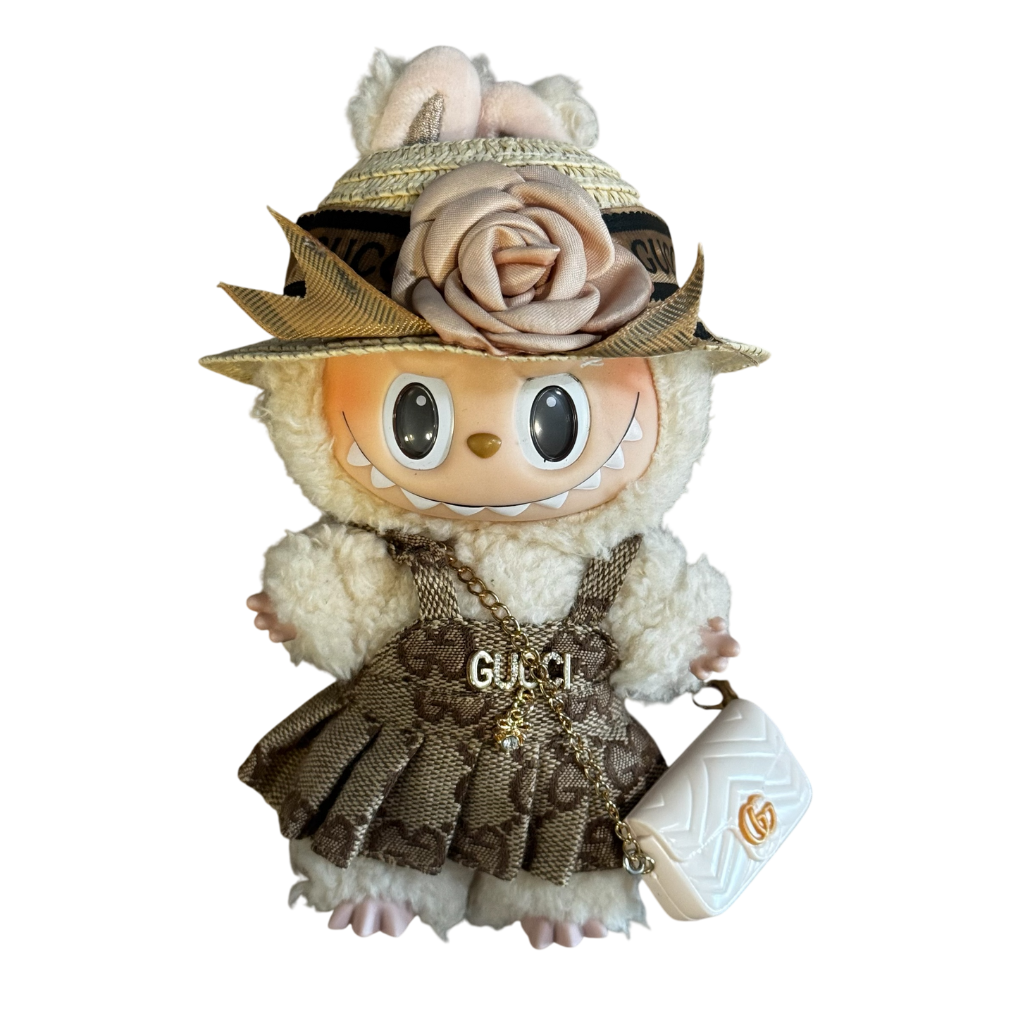 LABUBU 3 PC OUTFIT ( white purse )
