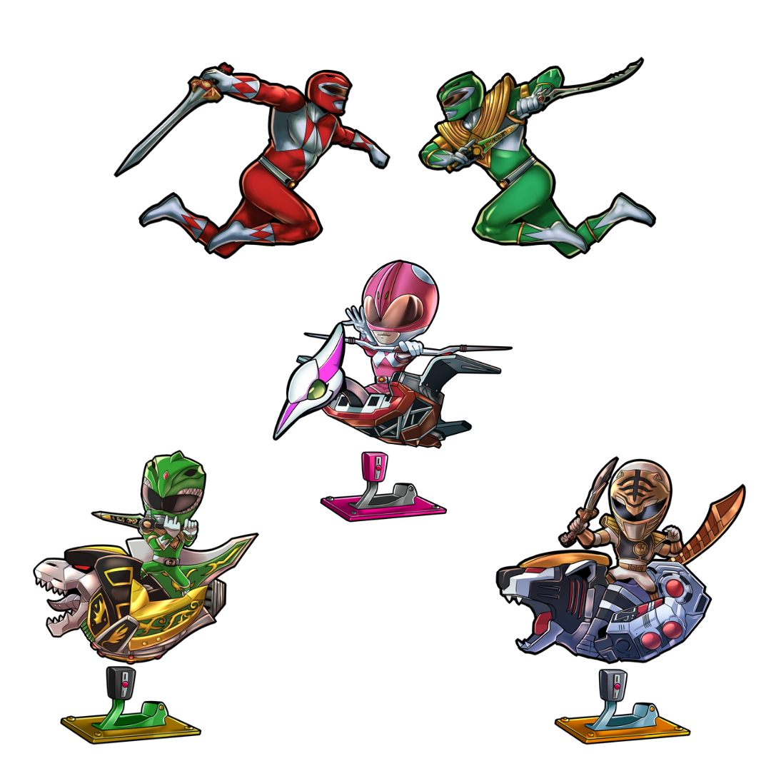 POWER RANGERS PIN PACK PRE ORDER ( COMING SOON )