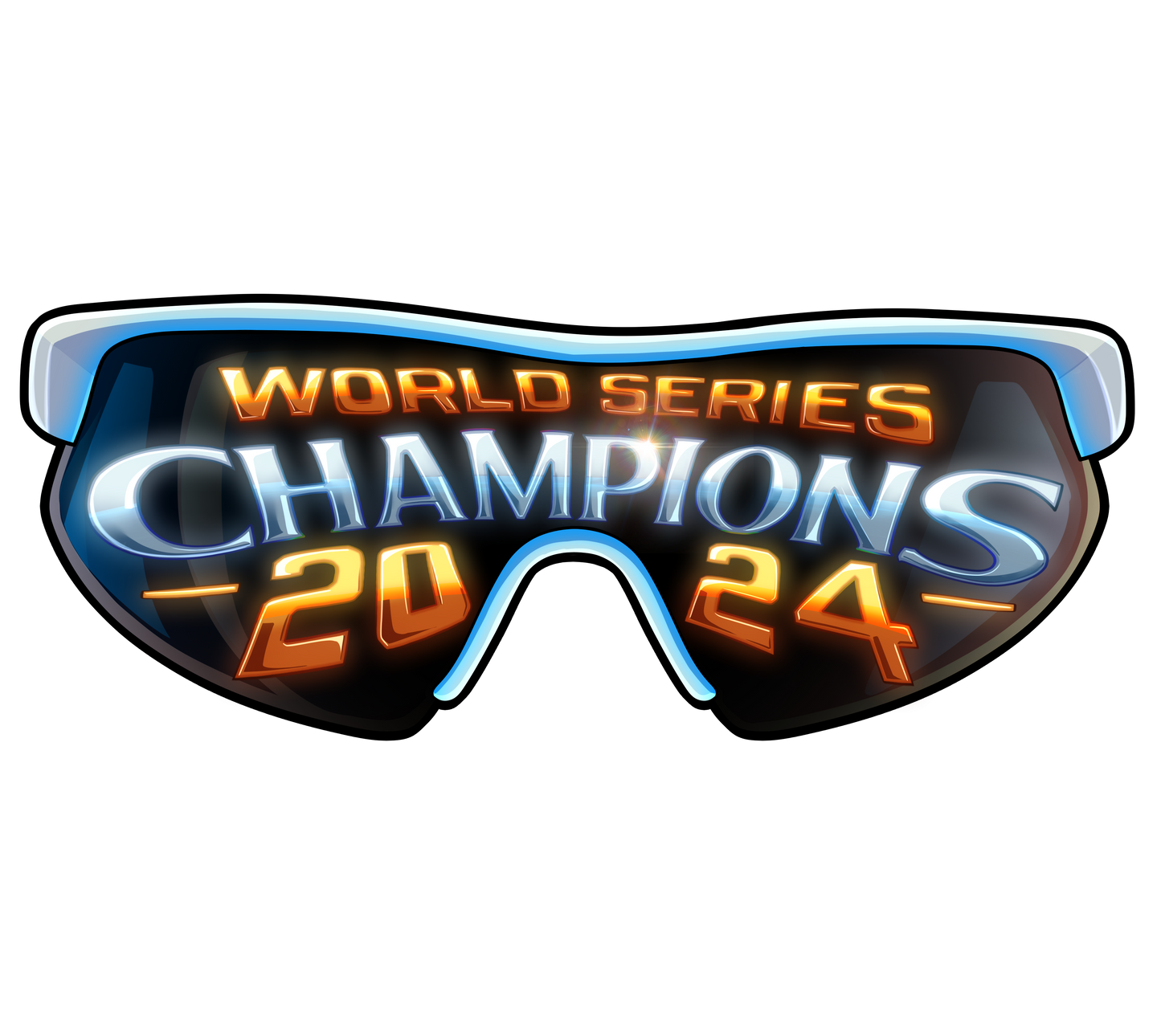 LENTICULAR EFFECT PIN GLASSES ( FREDDY FREEMAN’S)