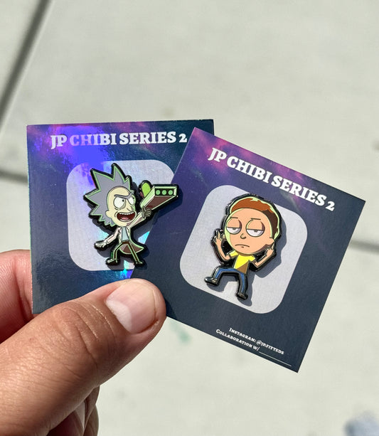 JP CHIBI SERIES 2 ( R&M PIN PACK )