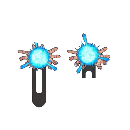 KAMEHA HAT CLIP (BLIP) SINGLES ( BLUE NOW AVAILABLE )