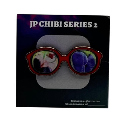 LENTICULAR EFFECT PIN GLASSES ( ROSHI / BULMA )