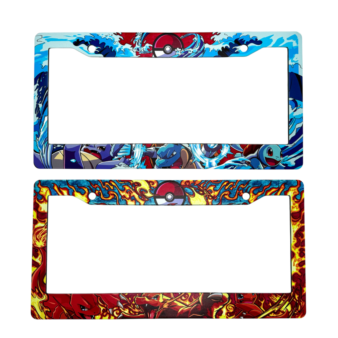 LICENSE PLATE FRAME 🔥🌊