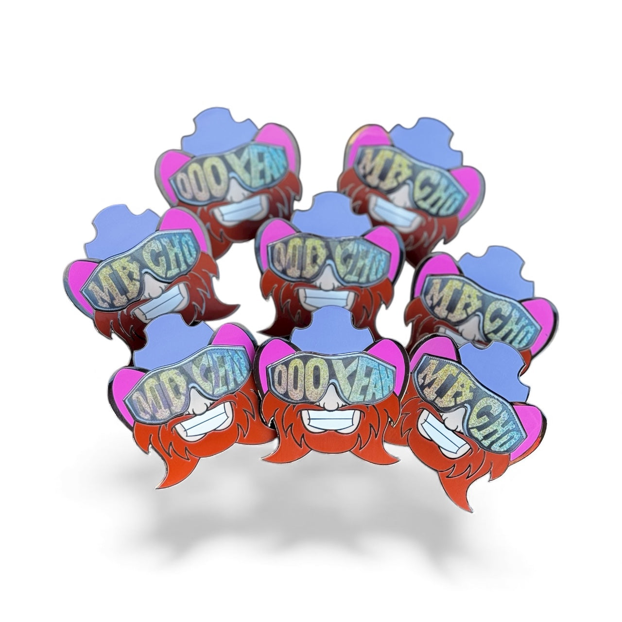 MACHO 🧔🏻 LENTICULAR PIN