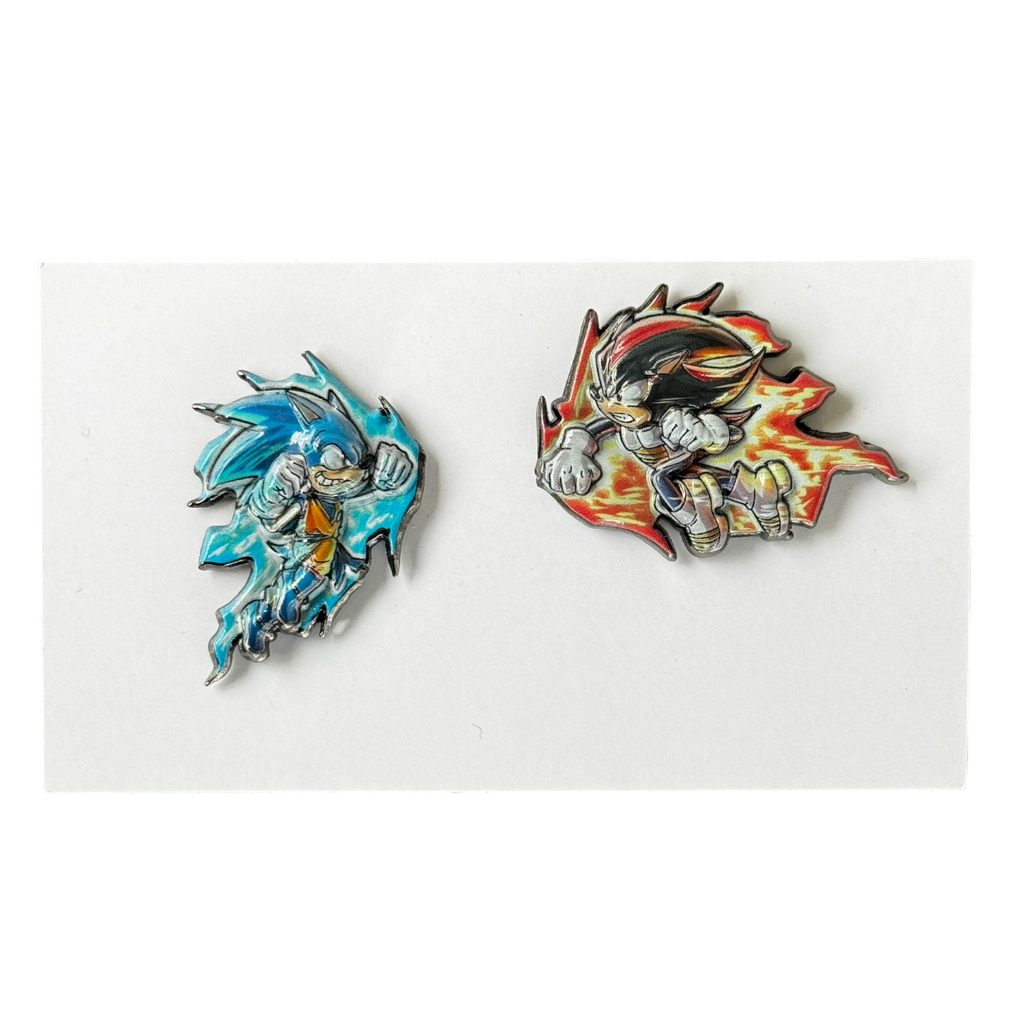 VS PIN SET ( SONIC VS SHADOW )