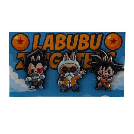 LABUBU Z FIGHTERS 3D PIN BUNDLE / SINGLES