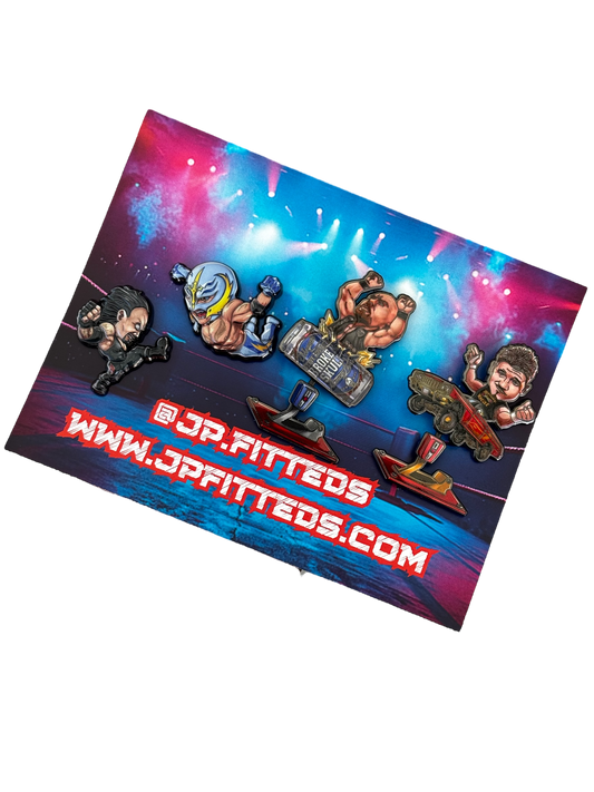 WRESTLER PACK PIN SET/ SINGLES