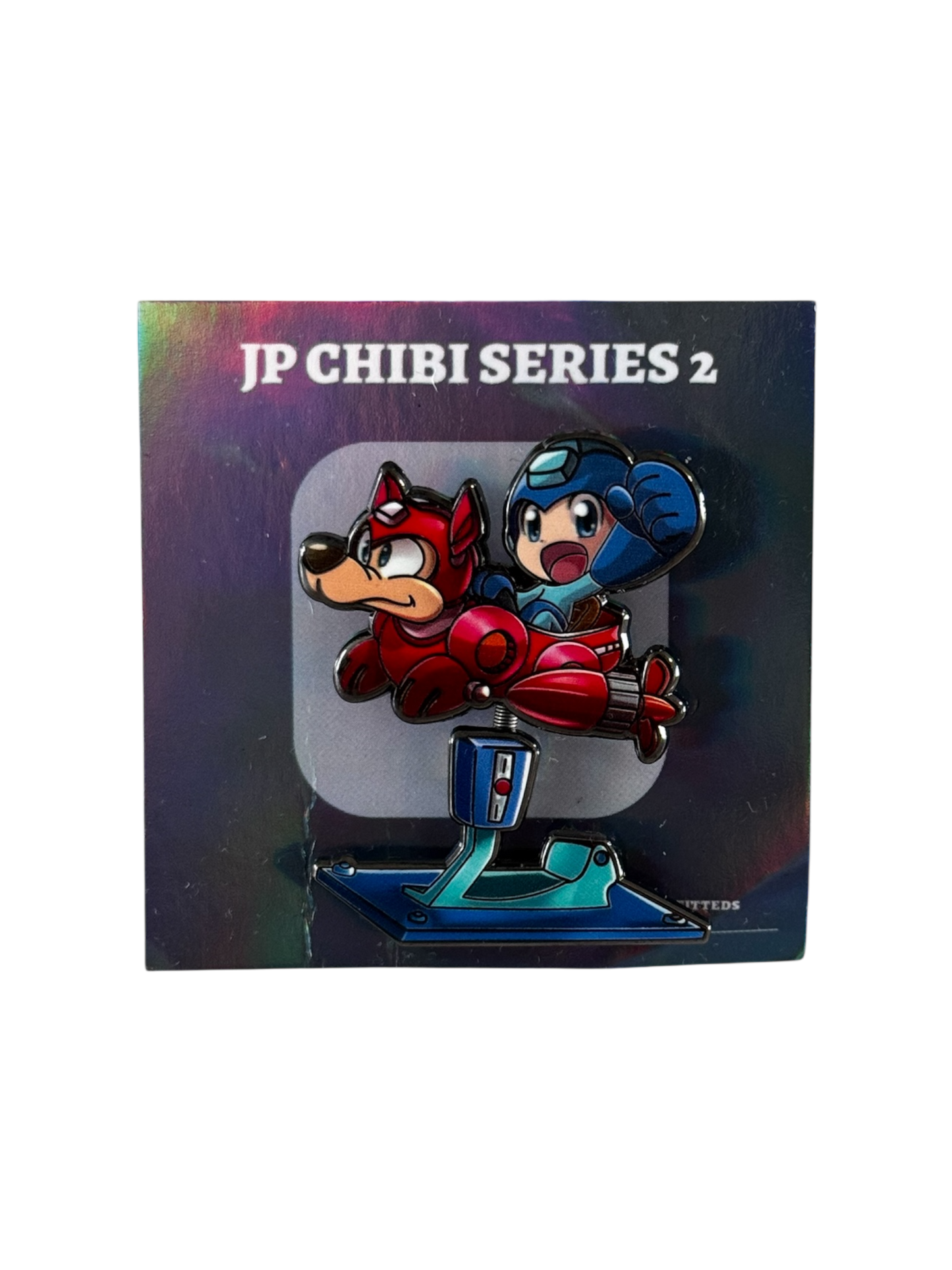 KIDDIE RIDE SPRING PIN (MEGAMAN )