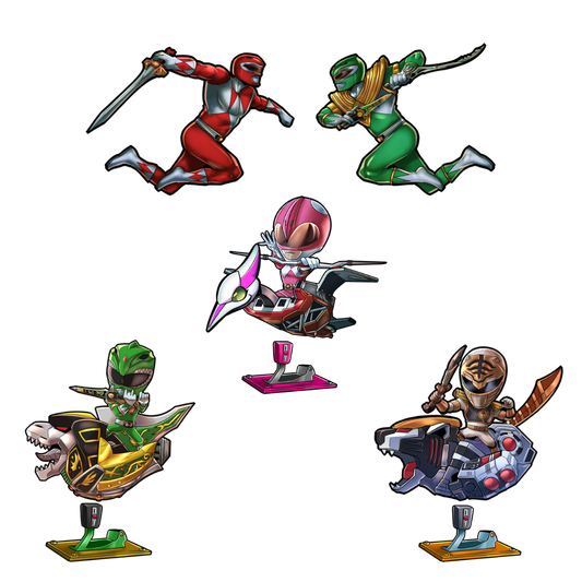 POWER RANGERS PIN PACK PRE ORDER ( COMING SOON )