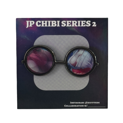 LENTICUALR EFFECT PIN GLASSES ( GOJO )