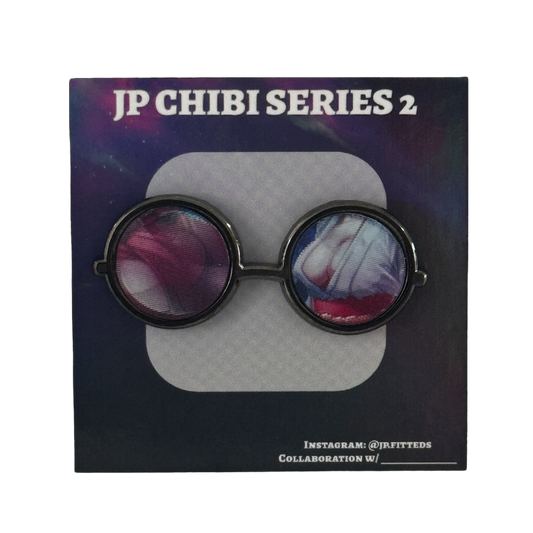 LENTICUALR EFFECT PIN GLASSES ( GOJO )