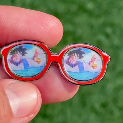 LENTICULAR GLASSES PIN V2 🐢