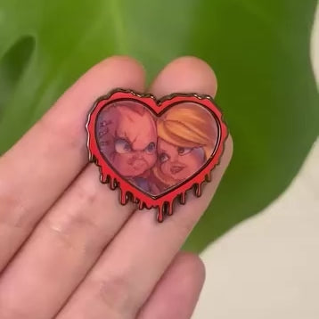 LENTICULAR HEART PIN 💔🩸