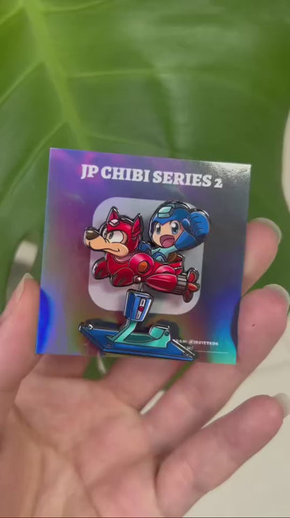 KIDDIE RIDE SPRING PIN (MEGAMAN )