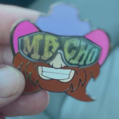 MACHO 🧔🏻 LENTICULAR PIN